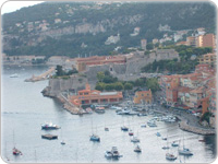 Car with driver Villefranche